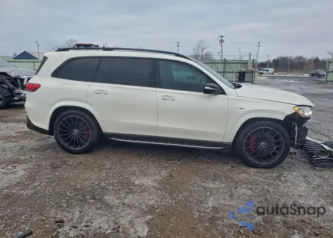 2021 Mercedes-Benz Gls 63 Amg 4Matic z USA, uszkodzony, nr VIN 4JGFF8KE1MA360390